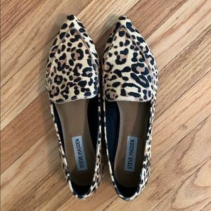 Steve Madden leopard print flats 8.5